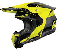 Airoh Twist 3 Fancy, casque de motocross L Jaune Néon/Gris/Noir Jaune Néon/Gris/Noir