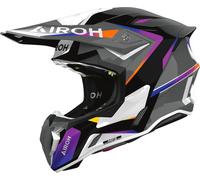 Airoh Twist 3 Hustle Casque de motocross, Taille XL (61/62)