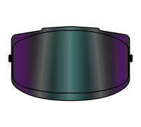 Airoh Visière Iridium Casque Commander
