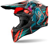 Airoh Wraaap Cyber Off-road Helmet Multicolore XL