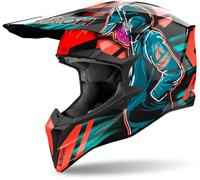 Airoh Wraaap Cyber Off-road Helmet Multicolore S