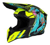 AIROH WRAAAP Cyber Yellow Matt M