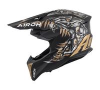 Airoh Wraaap Cyborg Casque De Cross noir S