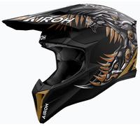AIROH Casque moto Wraaap Cyborg Matt 2024 S