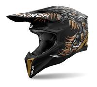 Airoh Wraaap Cyborg, casque de motocross XXL Mat Noir/Gris/Bronze Mat Noir/Gris/Bronze