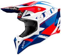 Airoh Wraaap Feel, casque à croix XL Mat Noir/Blanc/Orange Néon Mat Noir/Blanc/Orange Néon