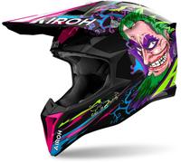 Casque moto cross Airoh Wraaap Music Gloss - multicolore XS
