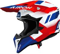 Airoh Casque de cross Wraaap Vision (2026) Rouge/Bleu Brillant XL