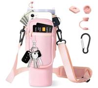 AIROLDI Sac pour Stanley Cup 1,2 l / 40 oz Stanley Cup, sac de transport avec compartiment pour téléphone portable, mousqueton et bandoulière réglable, pour voyage, randonnée, course à pied, cyclisme