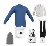 Airolume Shirt Iron, 2025 Upgrade Touch Type Humanoid Automatic Ironing Machine 3.0, 360° without Blind Spots Drying/Ironing Machine, One-click Use, 8 Minutes Quick Ironed Dry, for All Fabrics (1 Kit)