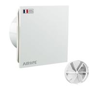Airope -AB-C 100 mm Ventilateur, VMC, Extracteur d'Air avec Clapet Anti-Retour, Faible Consommation d'énergie,pour Salle de Bain,Cuisine,Bureau,WC,Silencieux,Garantie 5 ANS