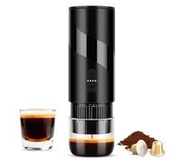 AirOpen Machine à Café Portable, Réservoir 100 ml, Étanche IPX5, 20 Bars, Cafetière Portable USB-C Compatible vec Capsules Nespresso Original et Café Moulu, pour Voiture, Camping et Bureau