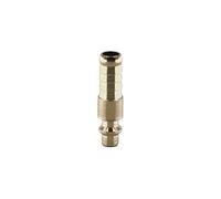 AirOutil Embout Pneumatique Cannelé en Laiton pour Tuyau d'Air Comprimé - Profil ISO 6150-B, Ø Intérieur 10 mm, Diamètre de Passage 6 mm - Raccord Compresseur Pneumatique