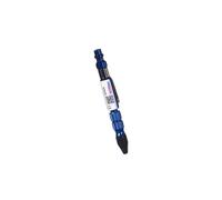 AIROUTIL Soufflette Stylo Pneumatique Compresseur - Pistolet Soufflage Air Comprimé de Poche 112 mm, Raccord 1/4" ISO 6150-B, Corps Aluminium, Buse Caoutchouc