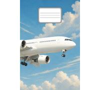 Airplane Approach & Landing Notebook: Lined School and Flight Training Journal for Students, Pilots, and Aviation Enthusiasts, 120 Pages, 6x9