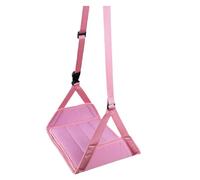 Airplane Foot Hammock, Large Adjustable Foot Rest Sling, Portable Travel Necessities for Comfort, Lightweight Flight Accessory for Men & Women on Long Journeys