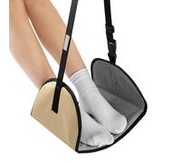 Airplane Hammock Repose-pieds | 29 x 24 cm Long Travel Hamac réglable pour pieds - Polyvalent sous le bureau, jambe oscillante, support indispensable pour la maison, les bureaux, les trains, le