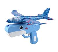 Airplane Launcher Toy - ABS Foam 23cm Portable Flying Toy Set | Aeroplane Super Gliders, Dinosaur Glider Foam Aeroplanes For Kids | Garden Outdoor Toys For 4 5 6 7 8 9 Year Old Boys Birthday