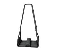 Airplane Leg Rest Footrest Sling Portable Adjustable Travel Hammock | Airplane Leg Rest Footrest Sling Features An Adjustable Thickened Design With A Cylindrical Divider For Relaxing Feet During