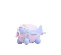 Airplane Potty, pot pour enfant, toilette bebe, assise ergonomique, oireller souple en PU, antidérapant (rose)