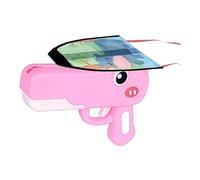 Airplane Shooter Toy, Dinosaur Glider Plane, Cute Projector with Fun Lights, Outdoor Garden with Portable Style, Party Favor, Flying Game Accessory 7.67inches for Kids Camping Picnic Beach Birthday