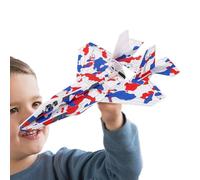 Airplane Toy Glider - Foam 30x24.5x9cm | Foam Glider Planes For Kids, Rechargeable Foams Plane Model Electric Airplane | Birthday Christmas New Year Gift For 7-14 Years Boys Girls Party Favor