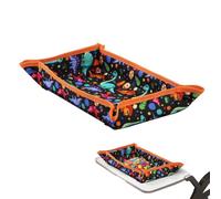 Airplane Tray Table Cover Portable Waterproof Cartoon with Pocket
