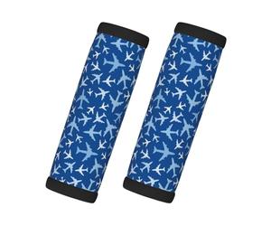 Airplanes in the Sky - Protège-poignée de bagage souple pour valise, étiquettes d'identification pour valises, accessoires de bagages de voyage essentiels pour les vols