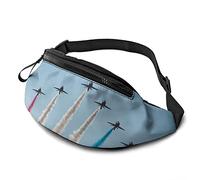 Airplanes Show in The Sky Fanny Packs pour Femmes Hommes Sac de Taille avec Sangle réglable Ceinture de Course Fanny Pack Sacs de Hanche pour Voyage Course à Pied