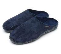 AIRPLUM Chaussons Homme - Dakar - Fabriqué en France, bleu, 9.5