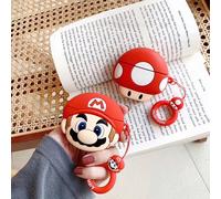 Airpods Coque Housse Étui Protecteur Compatible pour AirPods 3-mignon dessin animé mario