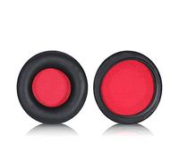 AirPods Max, 1 Pair Earphone Cover Ear Pads Headphone Cushion Earmuffs Repair Part Replacement Earpads Sponge Accessories(Black Red)
