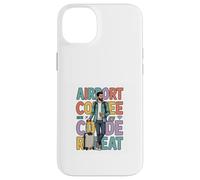 Airport Coffee Code Repeat Travel Lifestyle Design Coque pour iPhone 14 Plus