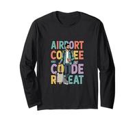 Airport Coffee Code Repeat Travel Lifestyle Design Manche Longue