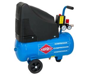 Airpress 36741-K1 - Compresseur HLO Sans Huile 215-25 8 Bar 1,5 Cv 172 L/min 24 L