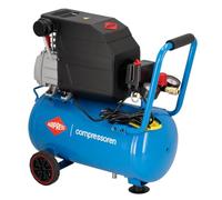 Airpress - Compresseur HL 260-25 8 bar 2 CV / 1,5 kW 206 l/min 24 l - Compresseur d'air à roues - Compresseur d'air 24 litres pour les utilisateurs domestiques, ateliers et amateurs.