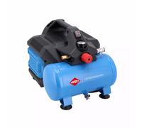 Airpress LMO 6-126 Compresseur Silencieux - Sans Huile - 8 Bars - 88 L/min - 6 L