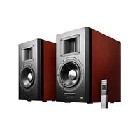 Enceinte Sans Fil Airpulse A300 Filaire Bluetooth 160W 240V 90dB Montage Sur Table Bois cherry wood