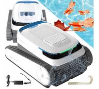 AIRROBO PC10 Smart Pool Cleaner Robot-120 Min Runtime, Wall Climbing, Cleans Floors/Walls/Waterline for Inground & Above Pools