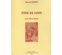 Partitions Classique Combre Proust Pascal - Airs De Cour - Alto Et Piano Alto