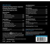 Airs de Cour by BESARD / BALLARD / MOULINIE [Audio CD] NEUF