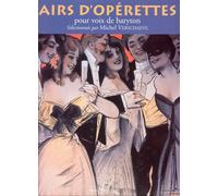 Airs d'opérettes pour voix de baryton