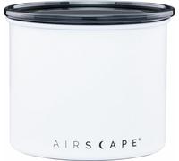 Airscape Edelstahl-Aromabehälter Klein, Kaffeedose, Aufbewahrungdose, Edelstahl, Weiß Matt, AS2004