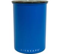 Airscape Edelstahl-Aromabehälter Mittel, Kaffeedose, Aufbewahrungdose, Edelstahl, Blau Matt, AS2907