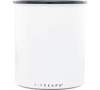 Airscape récipient d'arôme galvanisé grand, boîte à café, boîte de rangement, acier / plastique, blanc mat, AA2008