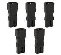 Airshi Adaptateur d'alimentation, Interface Standard 5 Pièces, Conception Renforcée, Adaptateur IEC320 C14 vers IEC320 C15 pour Châssis PDU