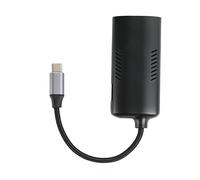 Airshi Adaptateur pour Ordinateur Portable, Adaptateur pour Ordinateur Portable de Type C Prise de Charge Rapide pour l'Adaptateur (DC7406 Femelle à Type C)
