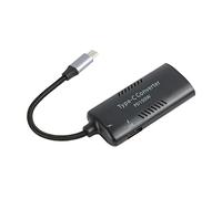 Airshi Adaptateur pour Ordinateur Portable, Adaptateur pour Ordinateur Portable de Type C Prise de Charge Rapide pour l'Adaptateur (DC Carré Ouverture Femelle à Type C)