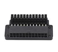 Airshi Adaptateur Secteur, Adaptateur Secteur Pratique pour Carte Mère PC de sécurité à 90 Degrés, pour Ordinateur de Bureau, Maison