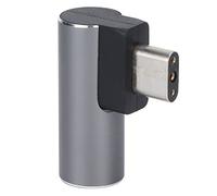 Airshi Adaptateur Secteur pour Ordinateur Portable, Adaptateur USB Interface plaqué étain Exquis pour l'enseignement Scolaire pour Les Affaires pour Les Voyages (5521 Femelle à 3Pin)
